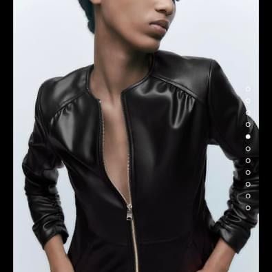 Geaca Zara imitatie piele