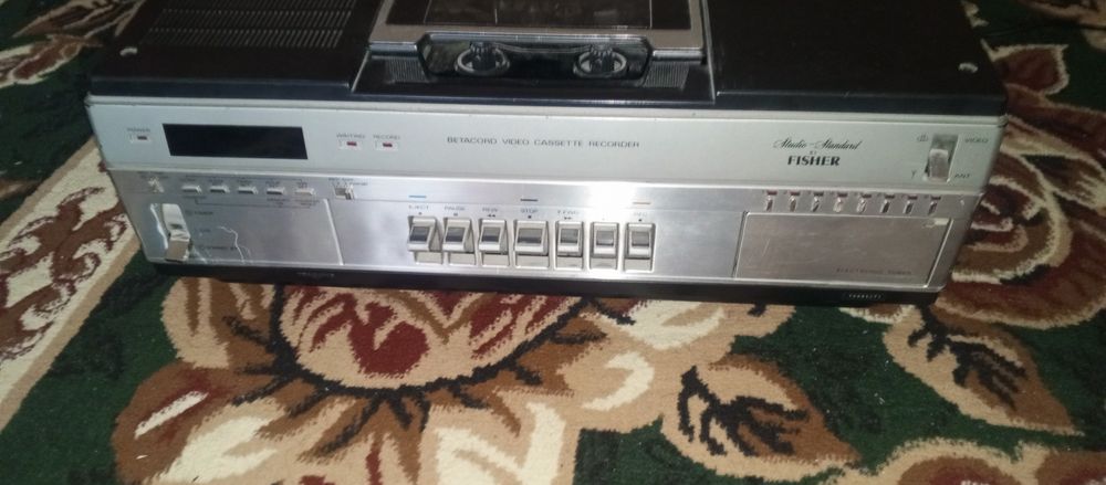 Fisher ретро антиквар видеомагнитафон