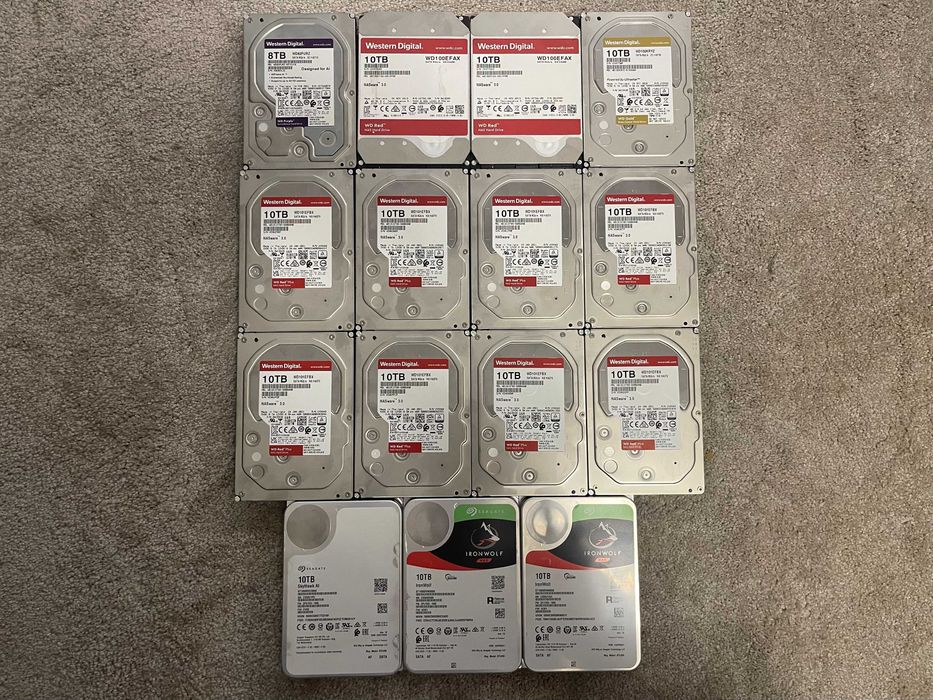 2бр. HDD Seagate IronWolf 10TB с до 2г. гаранция