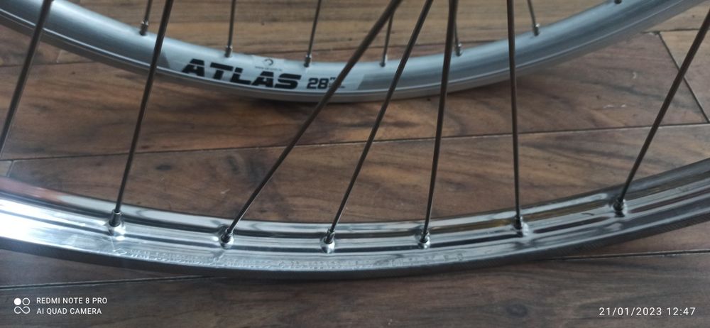 Roata 28 Inox, spite groase, 3 viteze, 150 kg