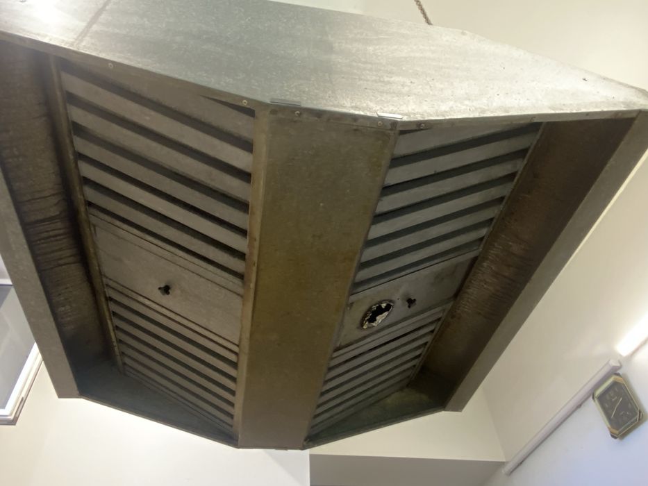 Вентилация кухненски чадър професионален