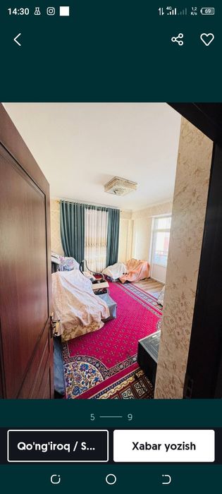 Arzon kvartira sotiladi