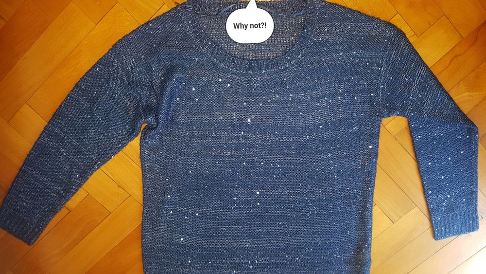 Pulover paiete confi