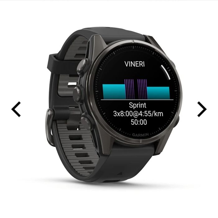 Garmin Fenix 8 43 mm amoled sapphire nou sigilat