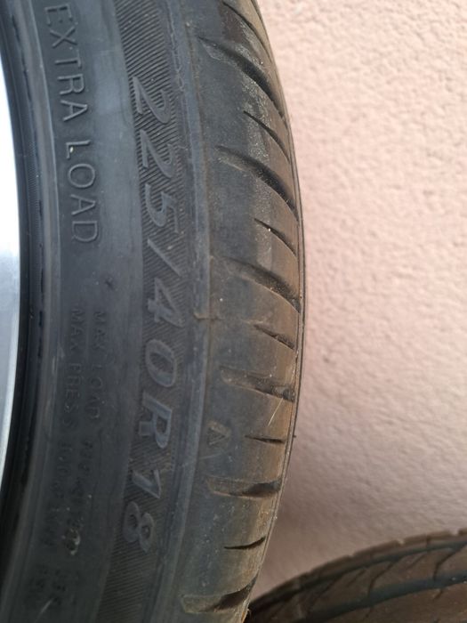 Jante aluminiu / anvelope vara 225/40R18