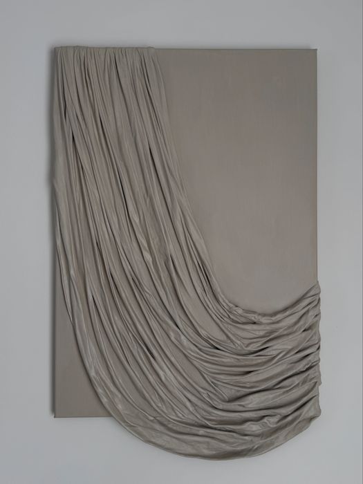 Tablou sculptural in relief ‘Muted Silk’