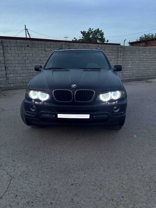 Bmw e53 x5 черный матовый