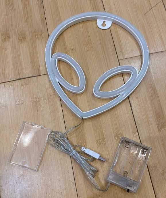 Decor LED Neon Night Light - planet si alien