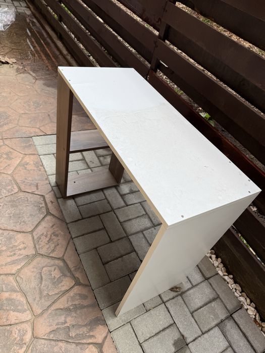 Birou de casa alb/maro stare buna