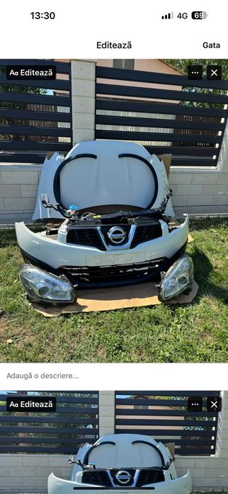 Vand fata completa Nissan Qashqai j10 facelift