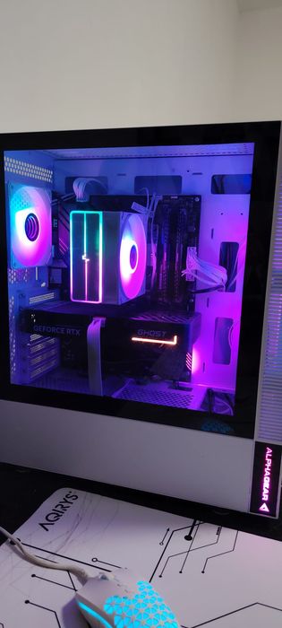 PC Gaming ZMEU Super Esports Edition, AMD Ryzen 5 5600 3.5GHz, 32GB DDR4, 1000GB SSD, RTX 5060 8GB GDDR7, Iluminare RGB