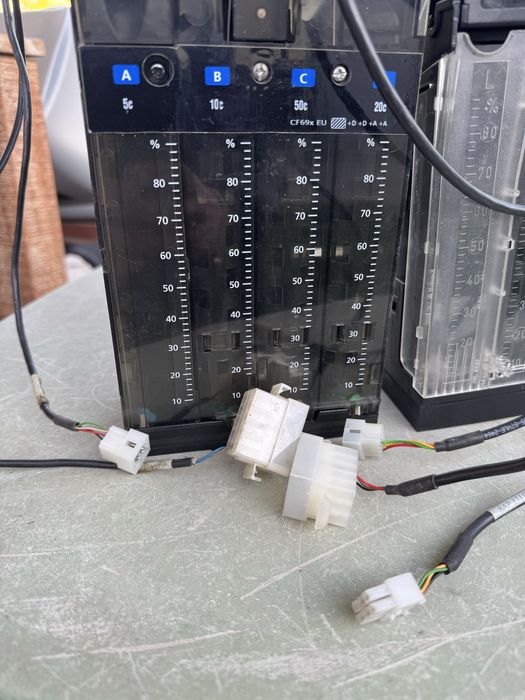 Еврови монетници за вендинг автомати