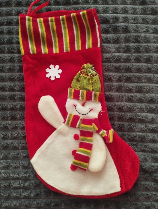 Сапожок для новогодних подарков.