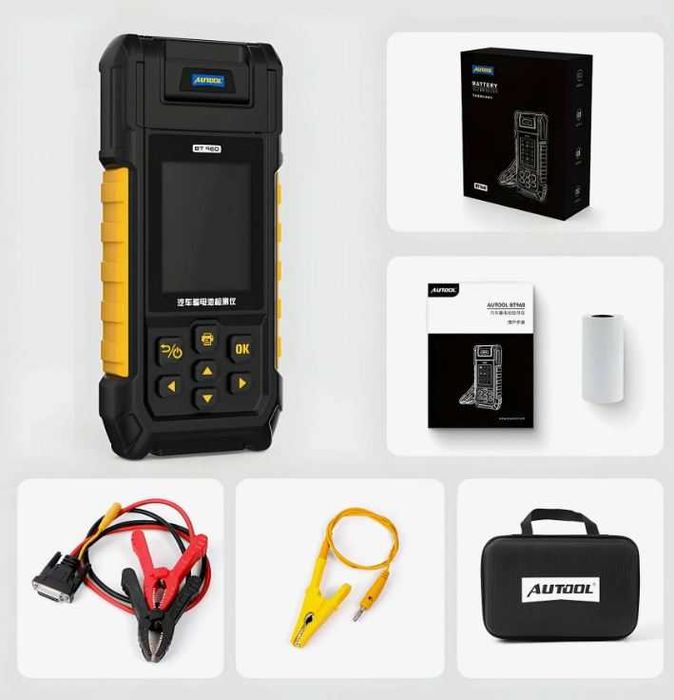 Тестер АКБ Autool BT-960 с термопринтером