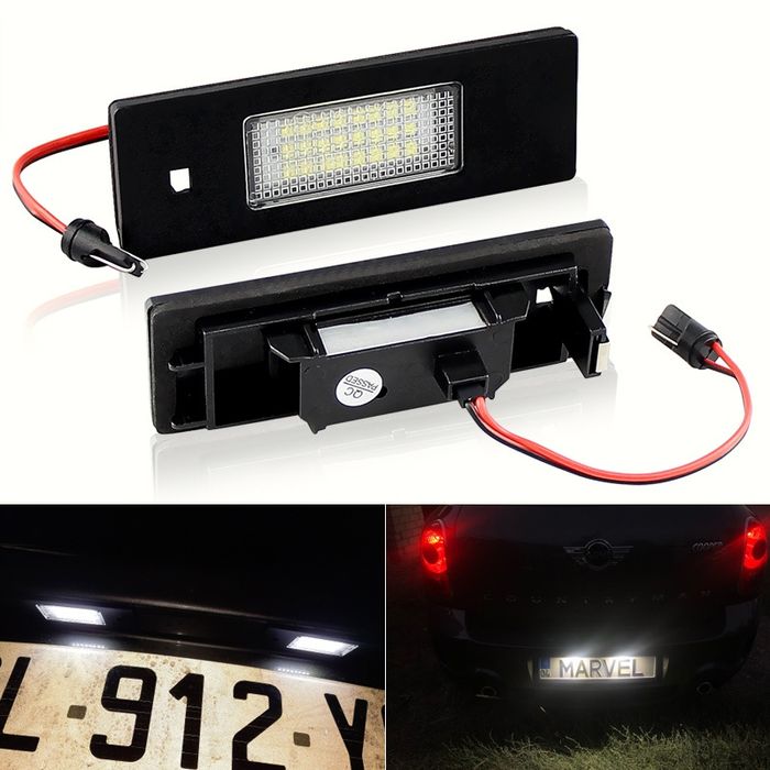 LED Плафони за Заден Номер за BMW E87 F20 G02, MINI R55 R60, Fiat Mult