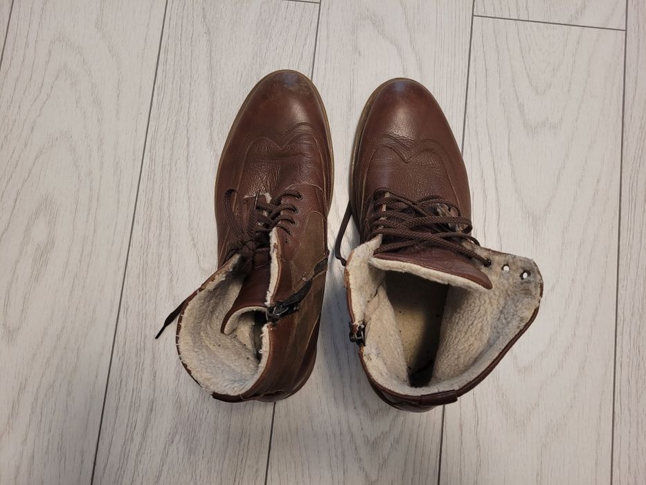 Ghete de iarna din piele marimea 42