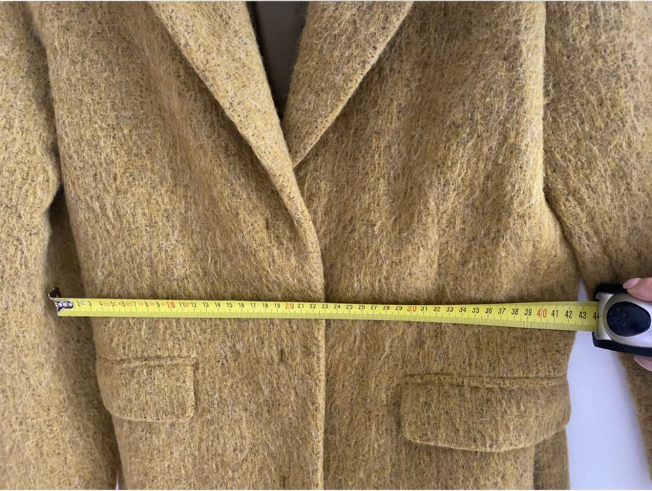 Палто с 80% вълна, ХS, ново