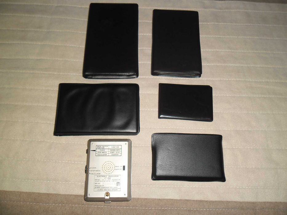 Calculatoare Casio si Sharp Japan anii 80