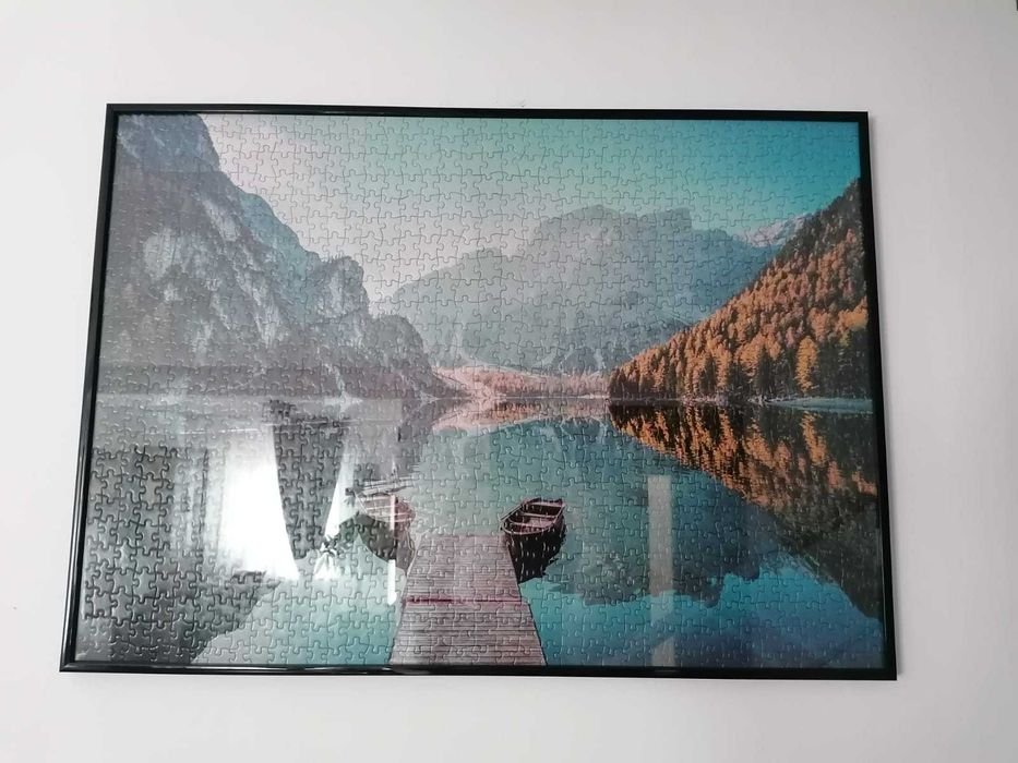 Vând tablouri puzzle înrămate