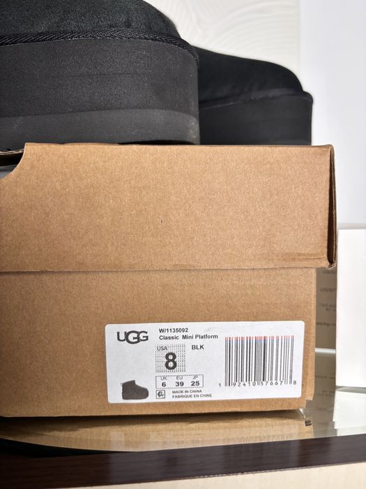 Ugg Ultra Mini Platform Black Originali