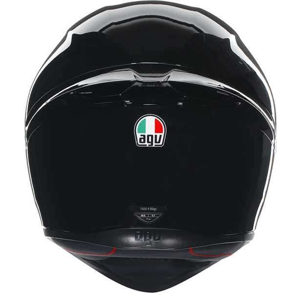 Топ Цена Мото Каска AGV K1 S E2206 - BLACK GLOSS,разм.S,M,L,XL,XXL NEW