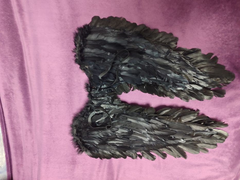 чёрные крылья ангела