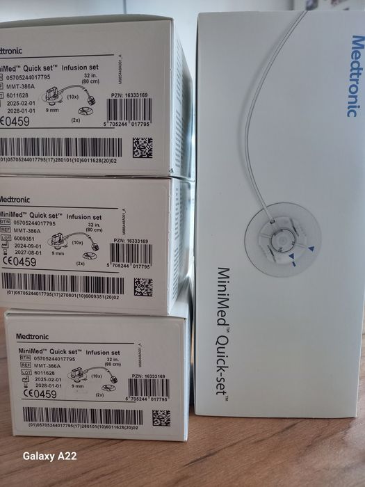 Set Perfuzie 9 mm pentru pompa de insulina