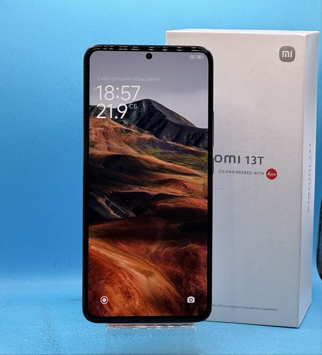ГАРАНЦИОНЕН!!! Xiaomi 13T, Dual SIM, 256GB, 12GB RAM, 5G, Черен