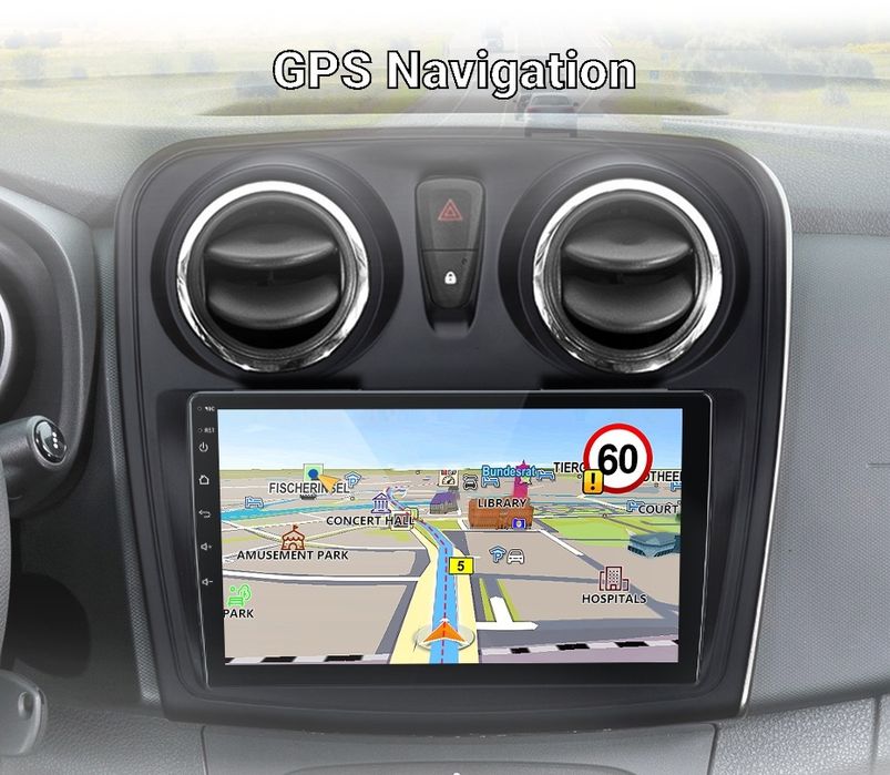Navigatie Android dedicata Dacia Logan/Sandero 2014-2019