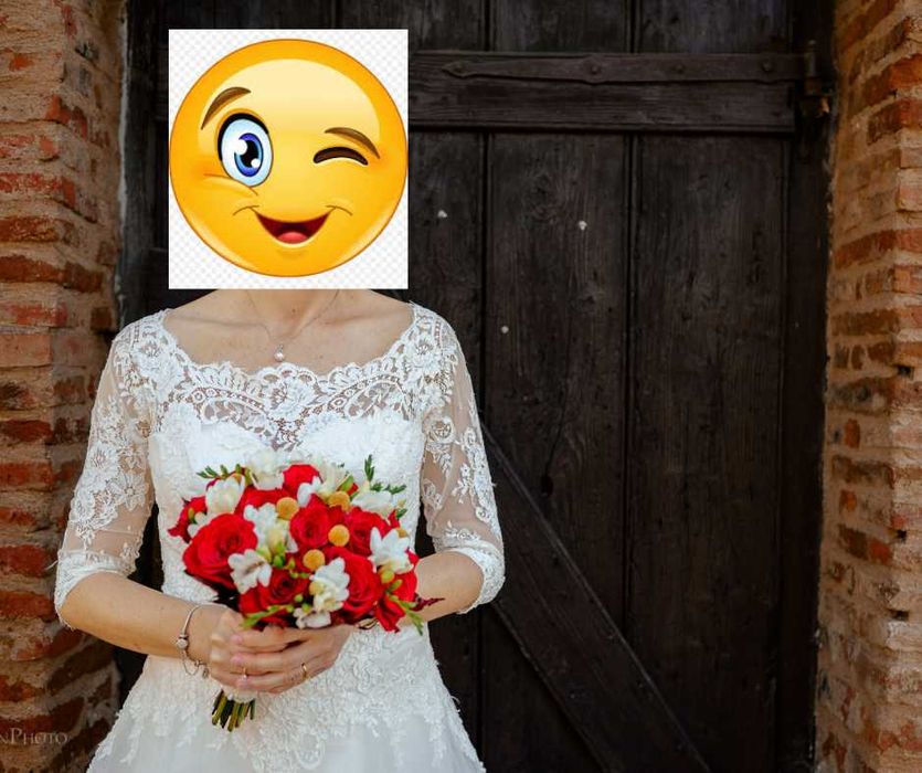 Rochie de mireasa ivory white de la salon Imolacy