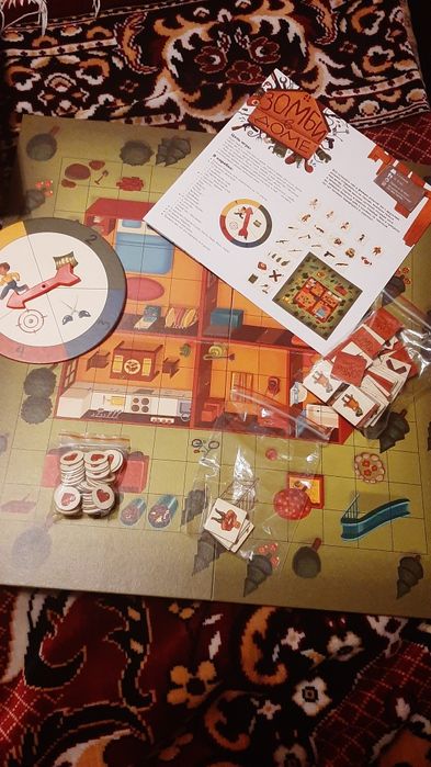 Настольная игра Зомби в доме
