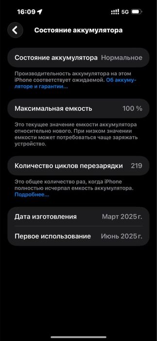 Iphone 16 Pro Max на гарантии