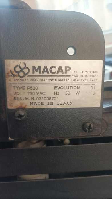 Продавам професионален Групобар MAKAP P520, Evolution, Италиански