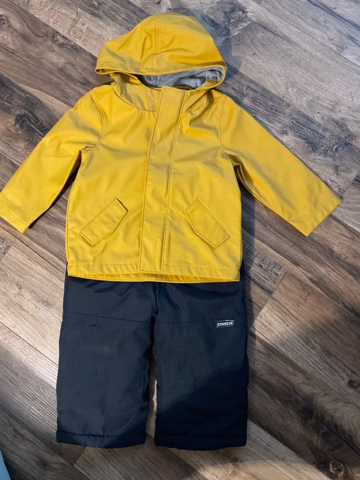 Зимен гащеризон и дъждобран, размер 18 мес.