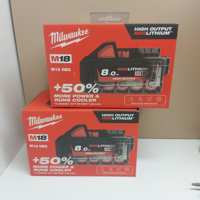 Нови батерии Milwaukee M18