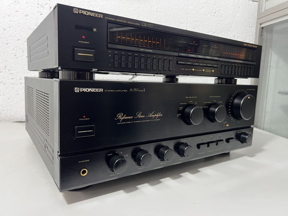Vand amplificator Pioner A-757 MARK II si egalizator Pioneer GR-777