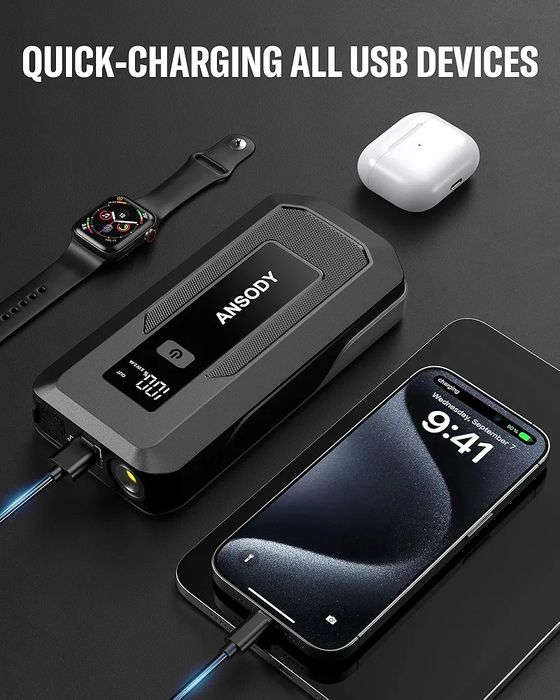 Starter 3000 mAh - pana la 10l benzina/8l diesel