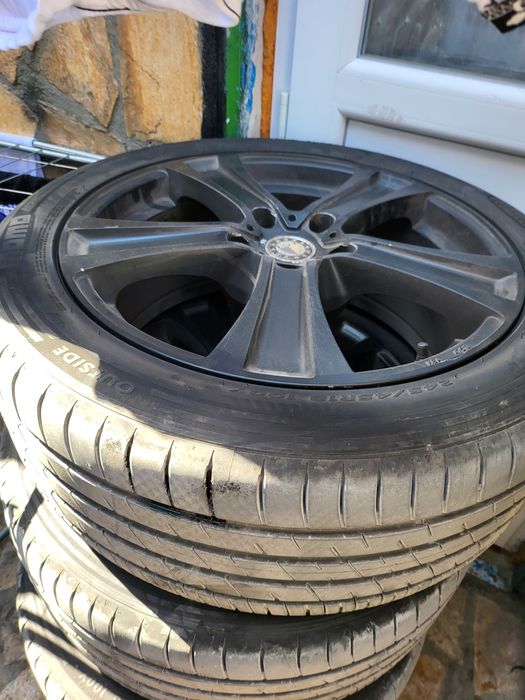 18 ки 5х120 със нови летни гуми момо 245.45.18