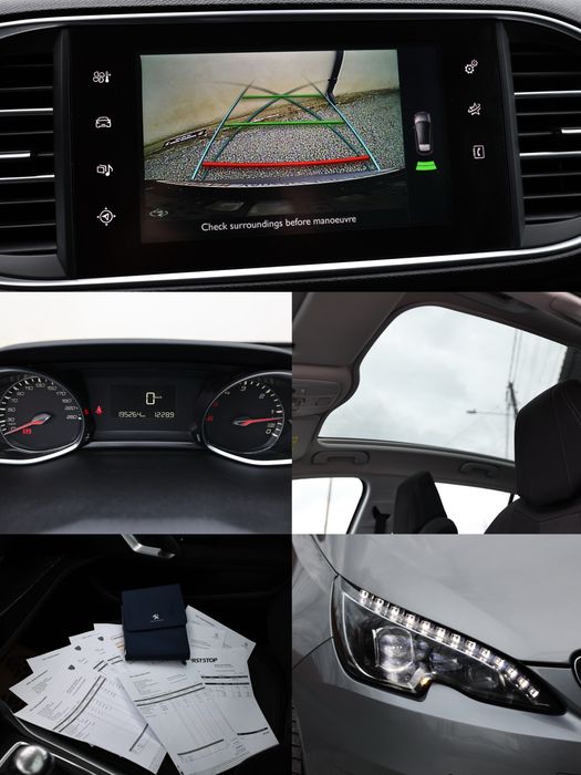 Peugeot 308 // echipare de top Allure // 1.6 diesel 120cp // 2015 // Euro 6