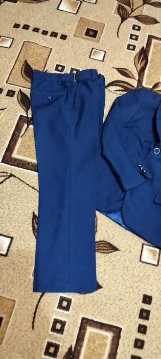 Школьный костюм синий