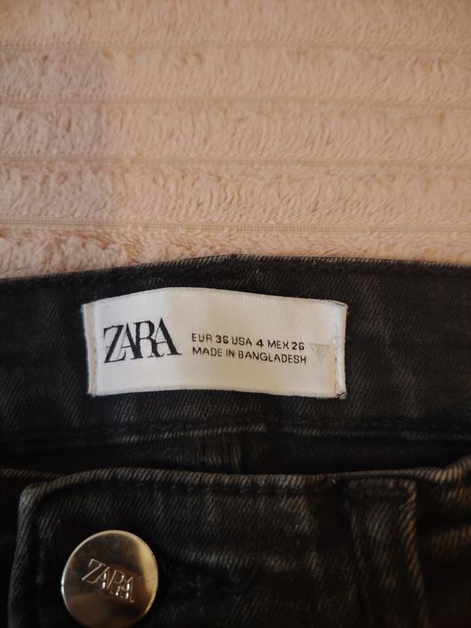 Blugi Zara Skinny, talie înaltă, mărimea 36(S)