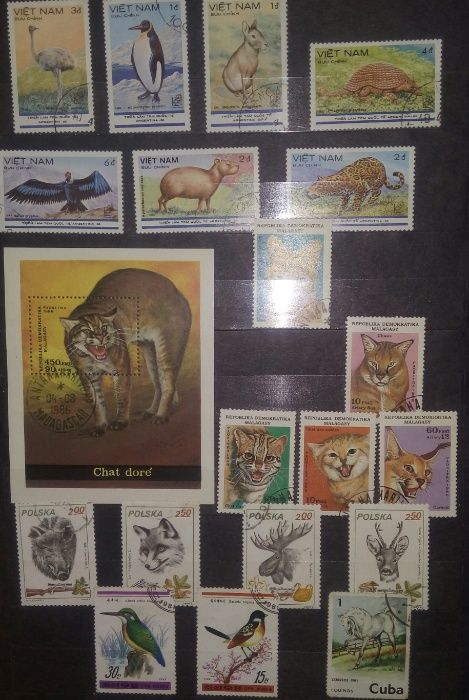 Марки разных стран