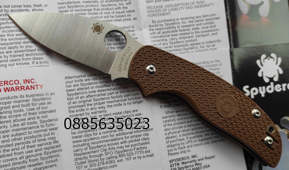 Сгъваем нож Spyderco C123 Sage 5