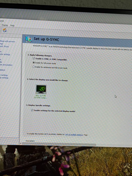 Монитор DELL G2724D гаранция