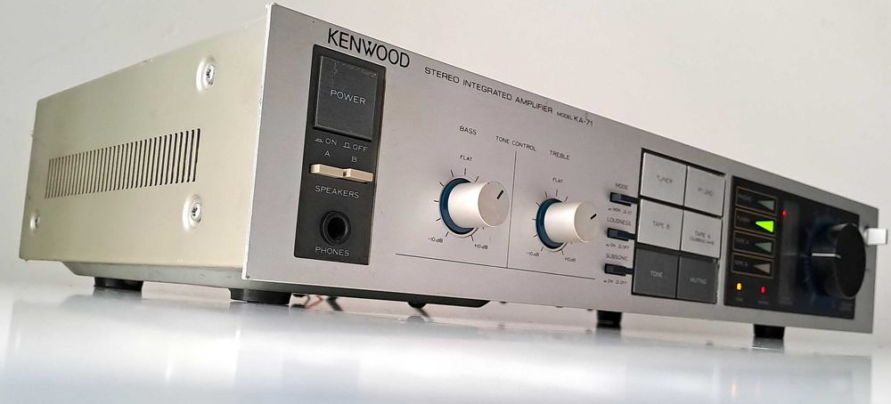 Amplificator Vintage Kenwood KA-71 – Tranzistori Sanken – Japan