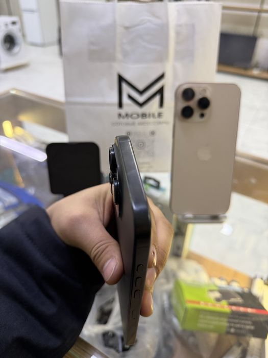 Айфон 16 про мах 256гб 100%