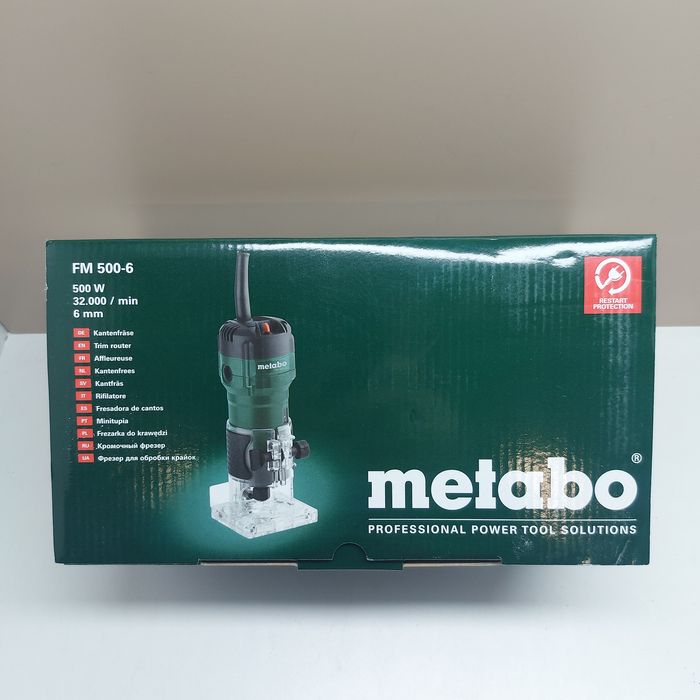 ПРОМОЦИЯ.Оберфреза за кантове Metabo FM500-6