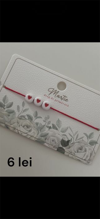 Martisoare bratari cu snur