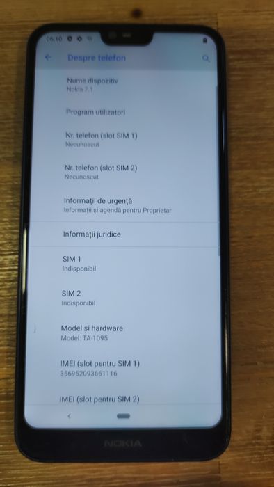 Telefon Nokia 7,1