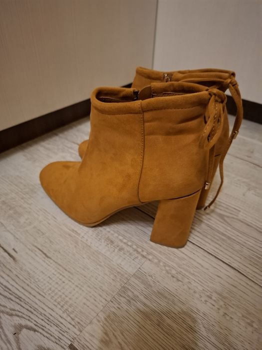 Botine damă maro